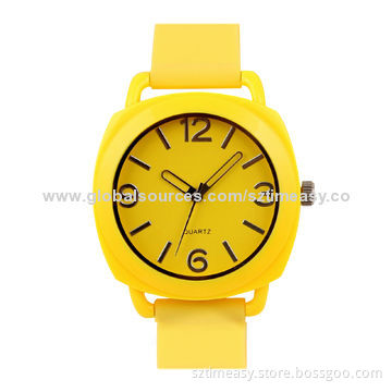 Promotional Watch with Plastic Case and Japan Movement